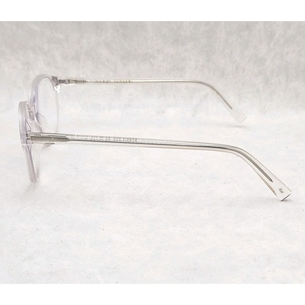 EUC‎ Warby Parker Farris 500 Clear Crystal Eyeglasses Frame 50-18-140 Eyewear
